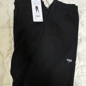 Aloyoga easy 7/8 sweatpants black